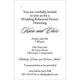 Champagne Flutes Die-cut Invitations Image 2 of 2